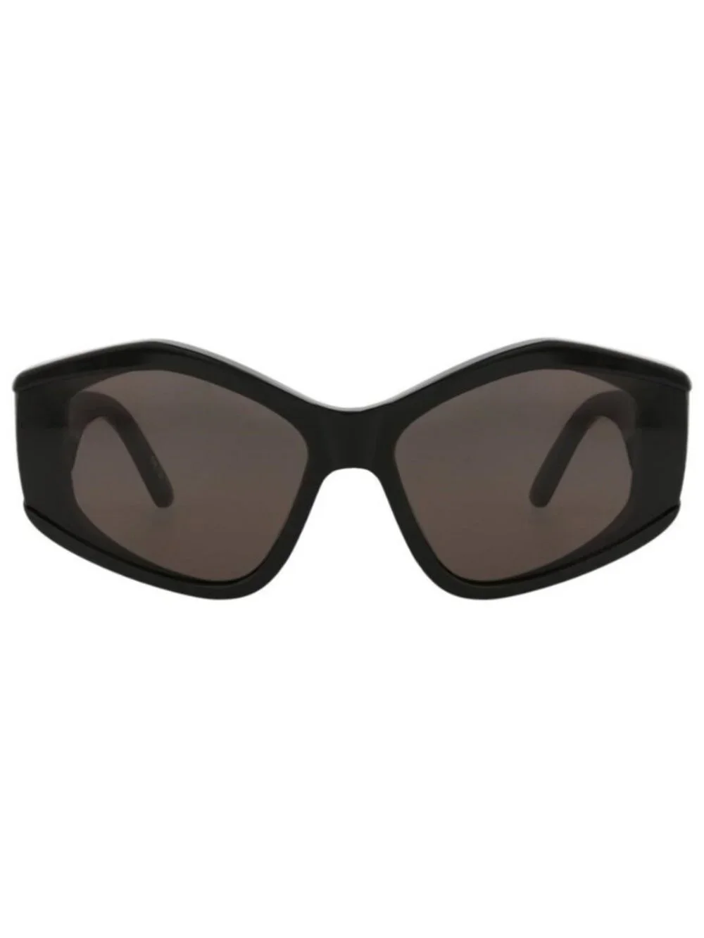 New Balenciaga Womens Cat Eye Black Black Grey Fashion Designer Sunglasses